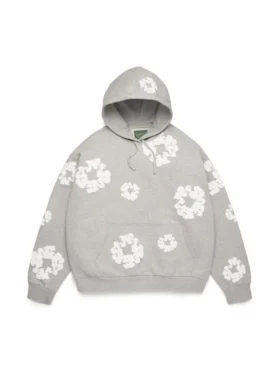 Szara Cotton Wreath Hoodie