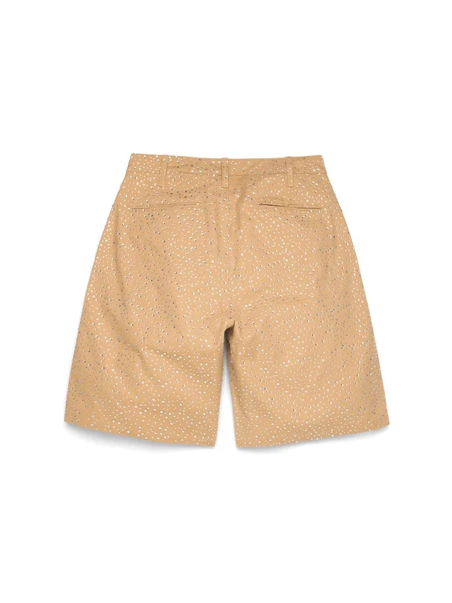 Szorty chino „Crystal” w kolorze jasnobrązowym
