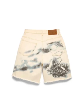 Szorty Denim „Cloud Camo”