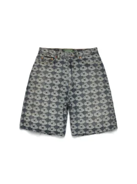 Szorty Denim „Jacquard Wreath”