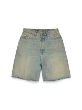Szorty Denim w stylu „Dirty Wash”