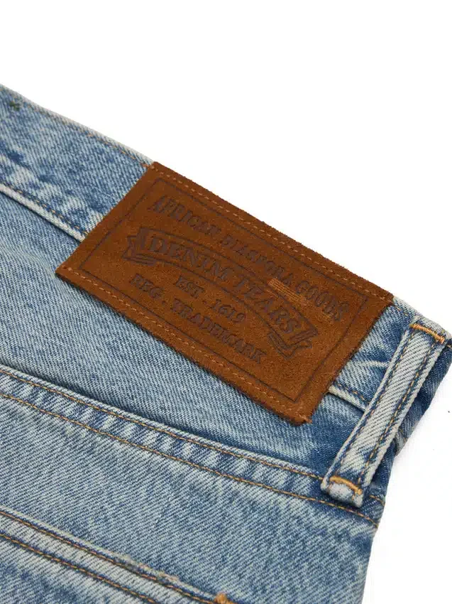 Szorty z jasnego Denimu