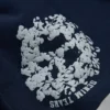 Szorty dresowe Denim U z wstawkami, granatowe