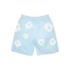 Szorty dresowe z motywem Cotton Wreath w kolorze pudrowym niebieskim