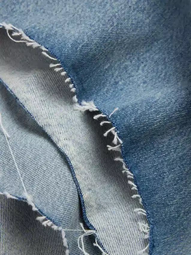 Szorty z jasnego Denimu